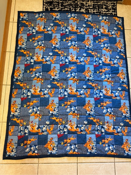 Other - Vintage scooby doo baseball handmade child’s quilt